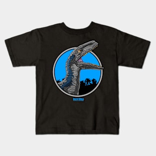 Jurassic world, Blue Kids T-Shirt